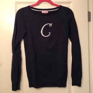 Lilly Pulitzer | Monogram Sweater | Size Small